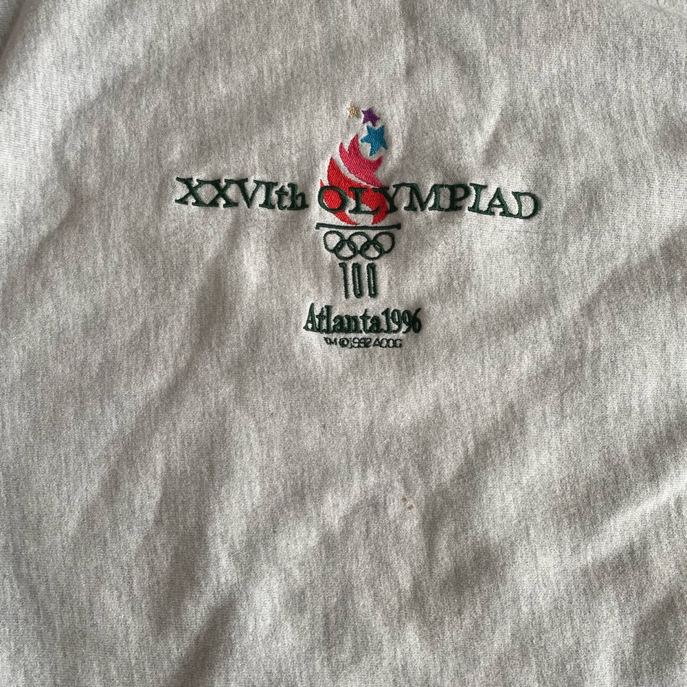 Vintage Champion 1996 Atlanta Olympiad sweatshirt
